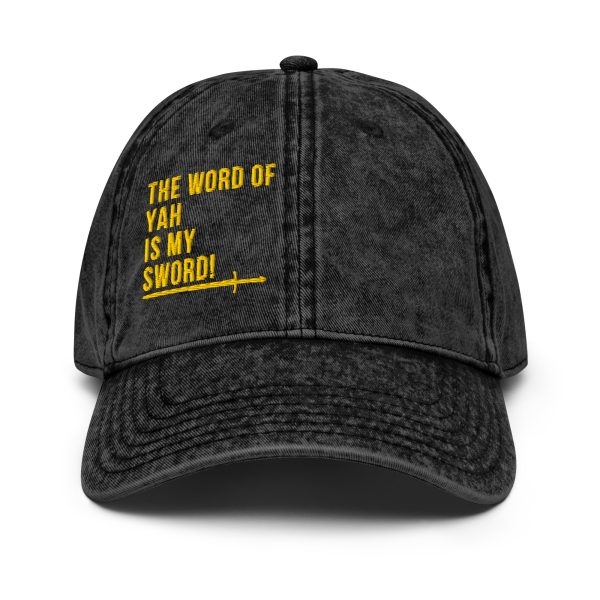 My Sword Vintage Cotton Twill Cap