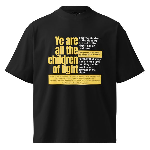 LIGHT and DAY organic oversized t-shirt